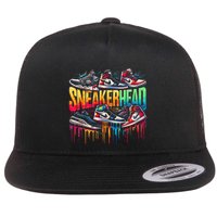 Sneaker Head Streetwear Style Flatbill Hat