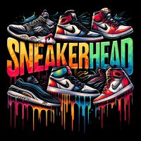 Sneaker Head Streetwear Style Flatbill Hat