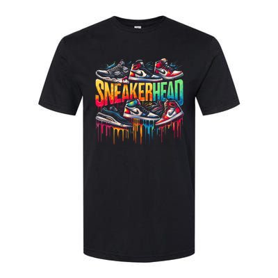 Sneaker Head Streetwear Style Softstyle CVC T-Shirt