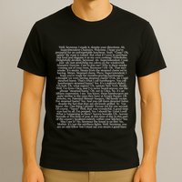 Steamed Hams Script Funny Text T-Shirt