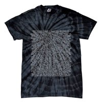 Steamed Hams Script Funny Text Tie-Dye T-Shirt