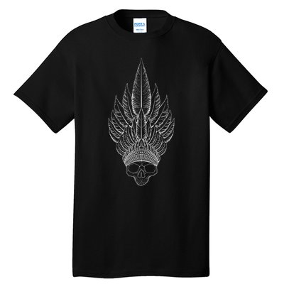 Skull Headdress Tall T-Shirt