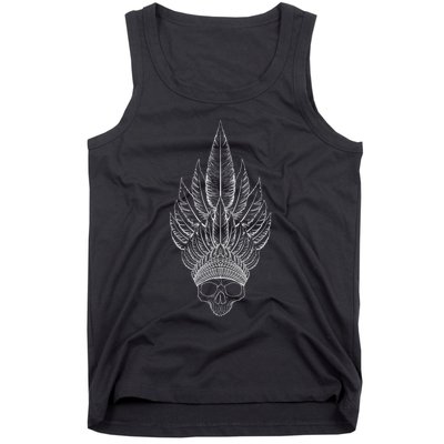 Skull Headdress Tank Top