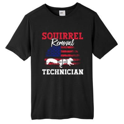 Squirrel Hunter Squirrel Removal Technician Squirrel Hunting Gift Tall Fusion ChromaSoft Performance T-Shirt