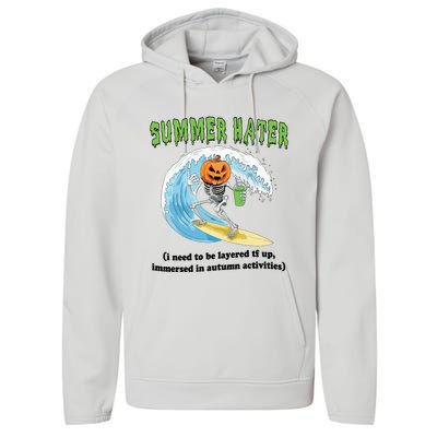 Summer Hater Performance Fleece Hoodie