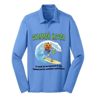 Summer Hater Silk Touch Performance Long Sleeve Polo