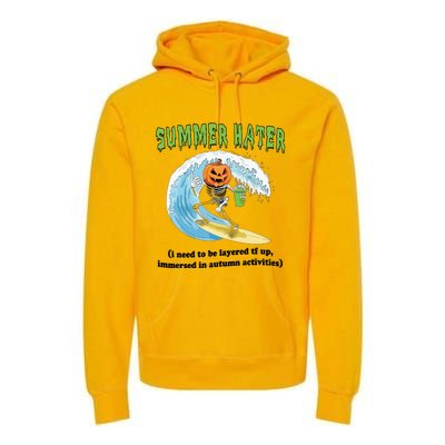 Summer Hater Premium Hoodie