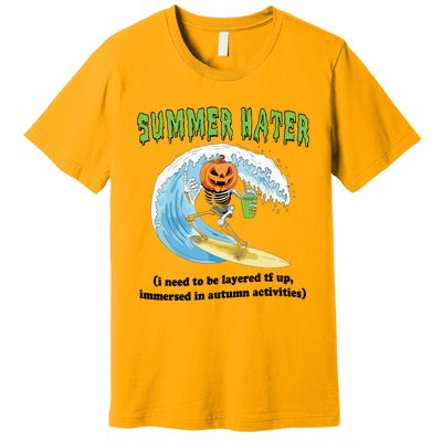 Summer Hater Premium T-Shirt