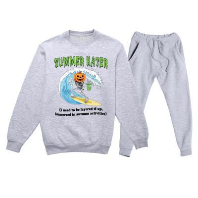 Summer Hater Premium Crewneck Sweatsuit Set