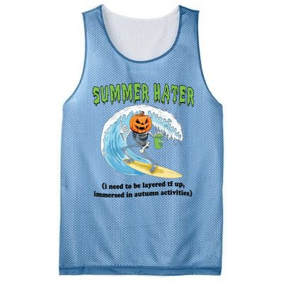 Summer Hater Mesh Reversible Basketball Jersey Tank