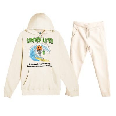 Summer Hater Premium Hooded Sweatsuit Set