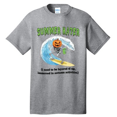 Summer Hater Tall T-Shirt