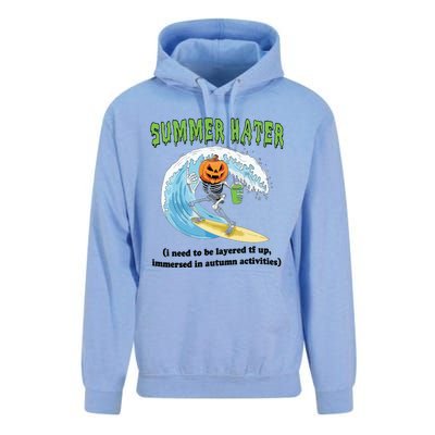 Summer Hater Unisex Surf Hoodie