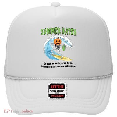 Summer Hater High Crown Mesh Back Trucker Hat
