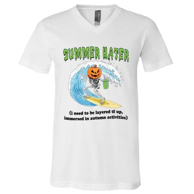 Summer Hater V-Neck T-Shirt