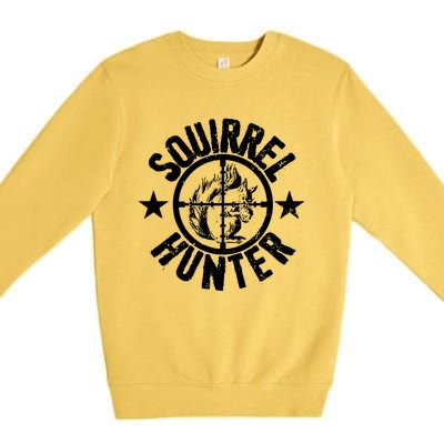 Squirrel Hunter Premium Crewneck Sweatshirt