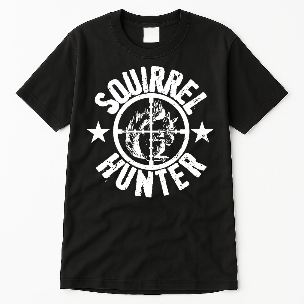 Squirrel Hunter Tall T-Shirt