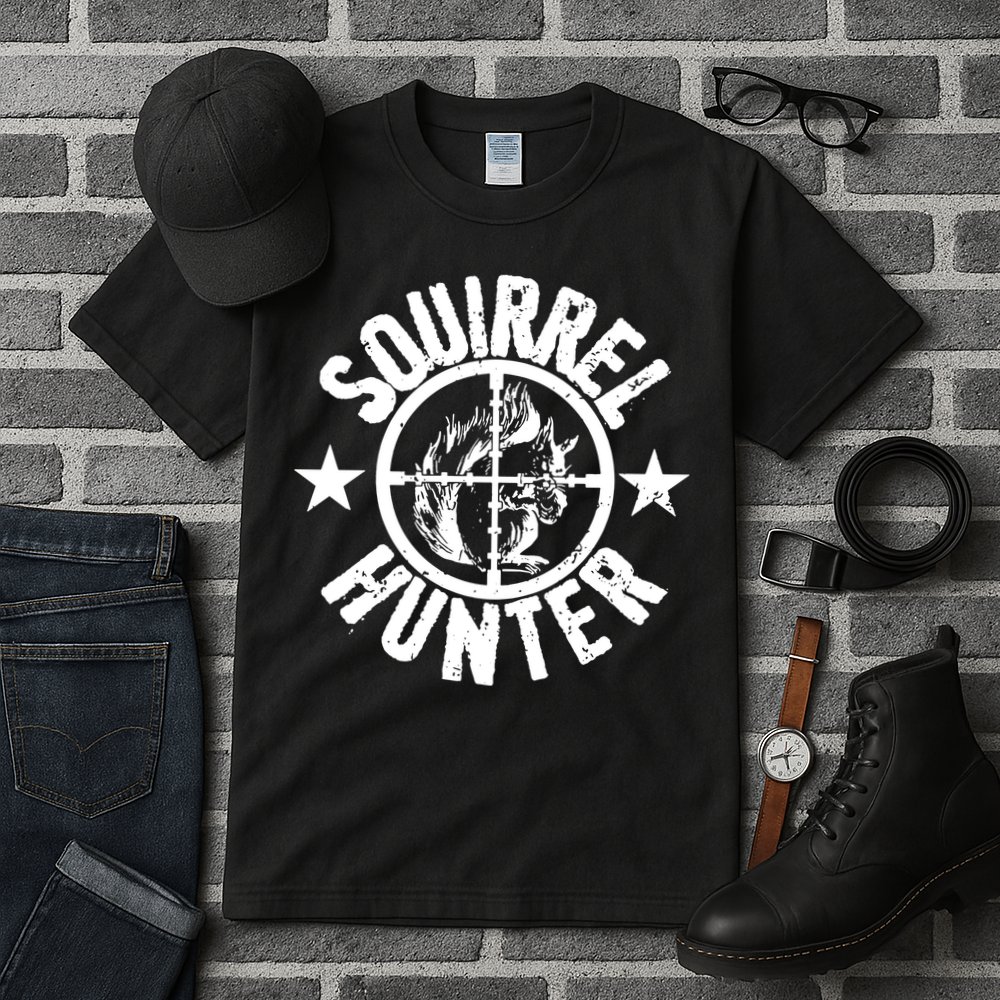 Squirrel Hunter Tall T-Shirt