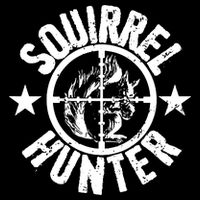 Squirrel Hunter Drawstring Bag