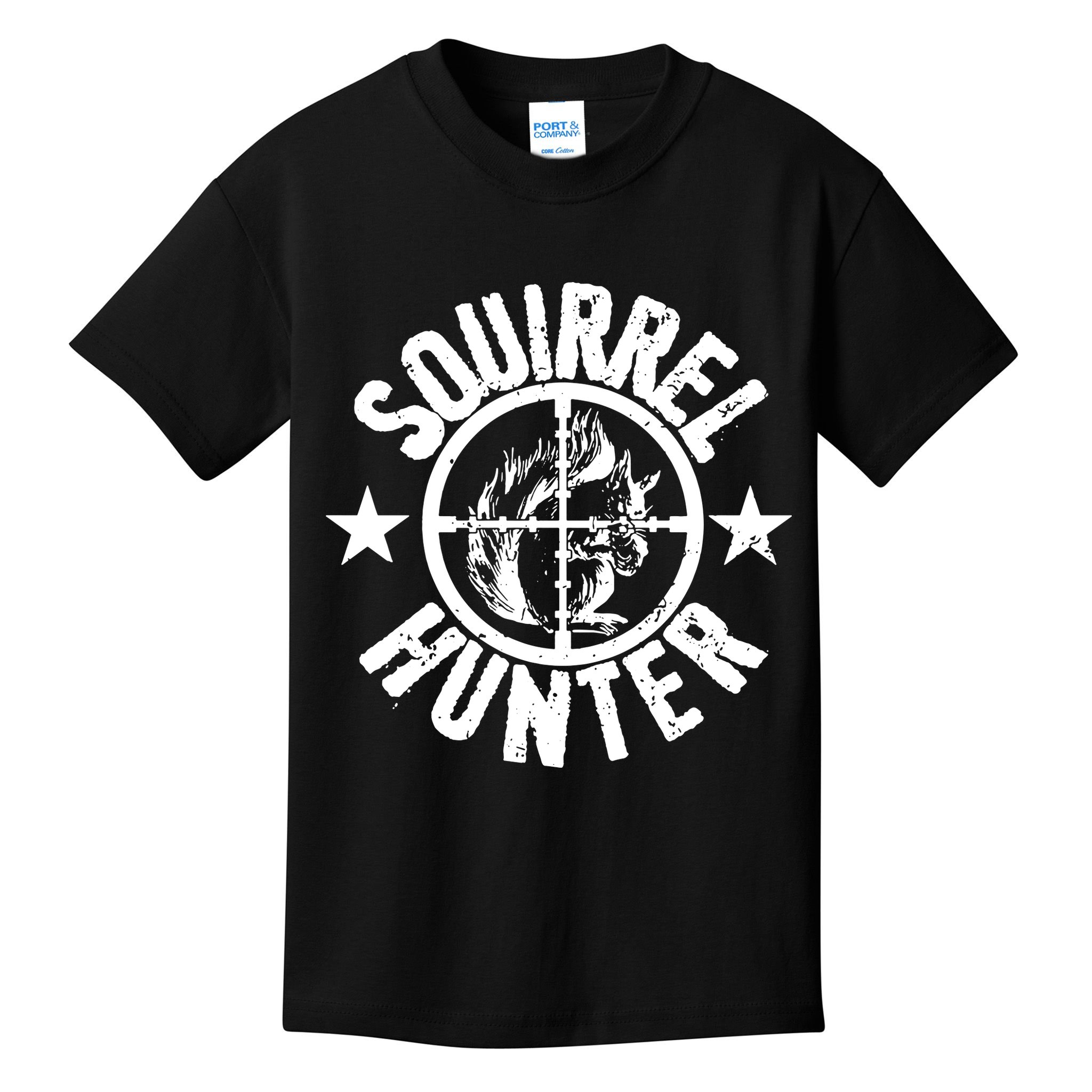 Squirrel Hunter Kids T-Shirt