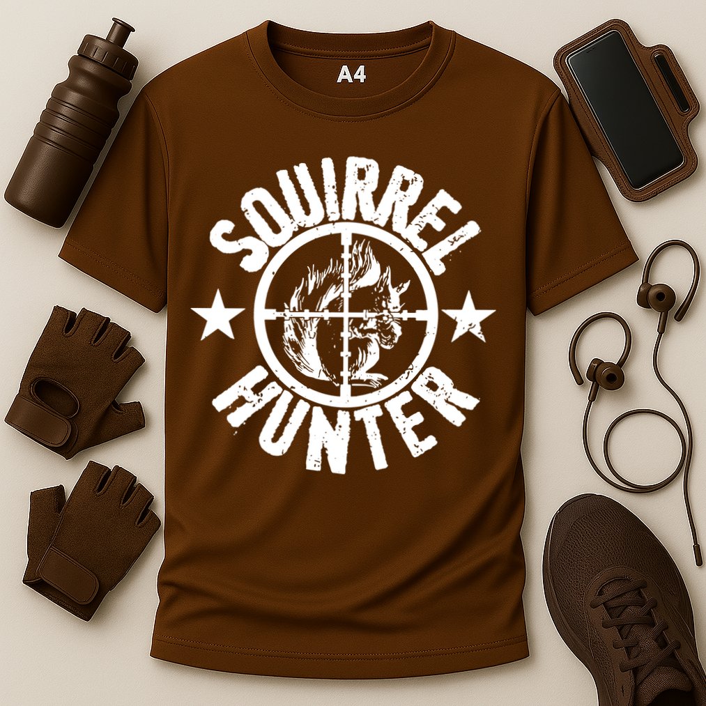Squirrel Hunter Cooling Performance Crew T-Shirt