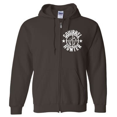 Squirrel Hunter Full Zip Hoodie