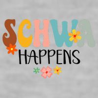 Schwa Happens Science Of Reading Teacher Intervention Groovy Ladies PosiCharge Tri-Blend Wicking Tank