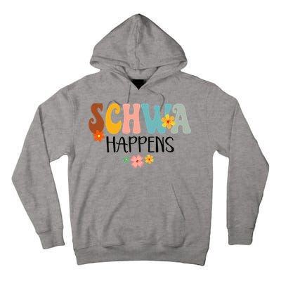Schwa Happens Science Of Reading Teacher Intervention Groovy Tall Hoodie