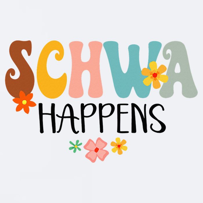 Schwa Happens Science Of Reading Teacher Intervention Groovy Sueded Cloud Jersey T-Shirt