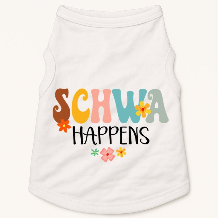 Schwa Happens Science Of Reading Teacher Intervention Groovy Doggie Tank
