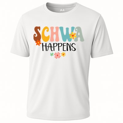 Schwa Happens Science Of Reading Teacher Intervention Groovy Performance Shirt
