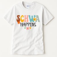 Schwa Happens Science Of Reading Teacher Intervention Groovy Tall T-Shirt