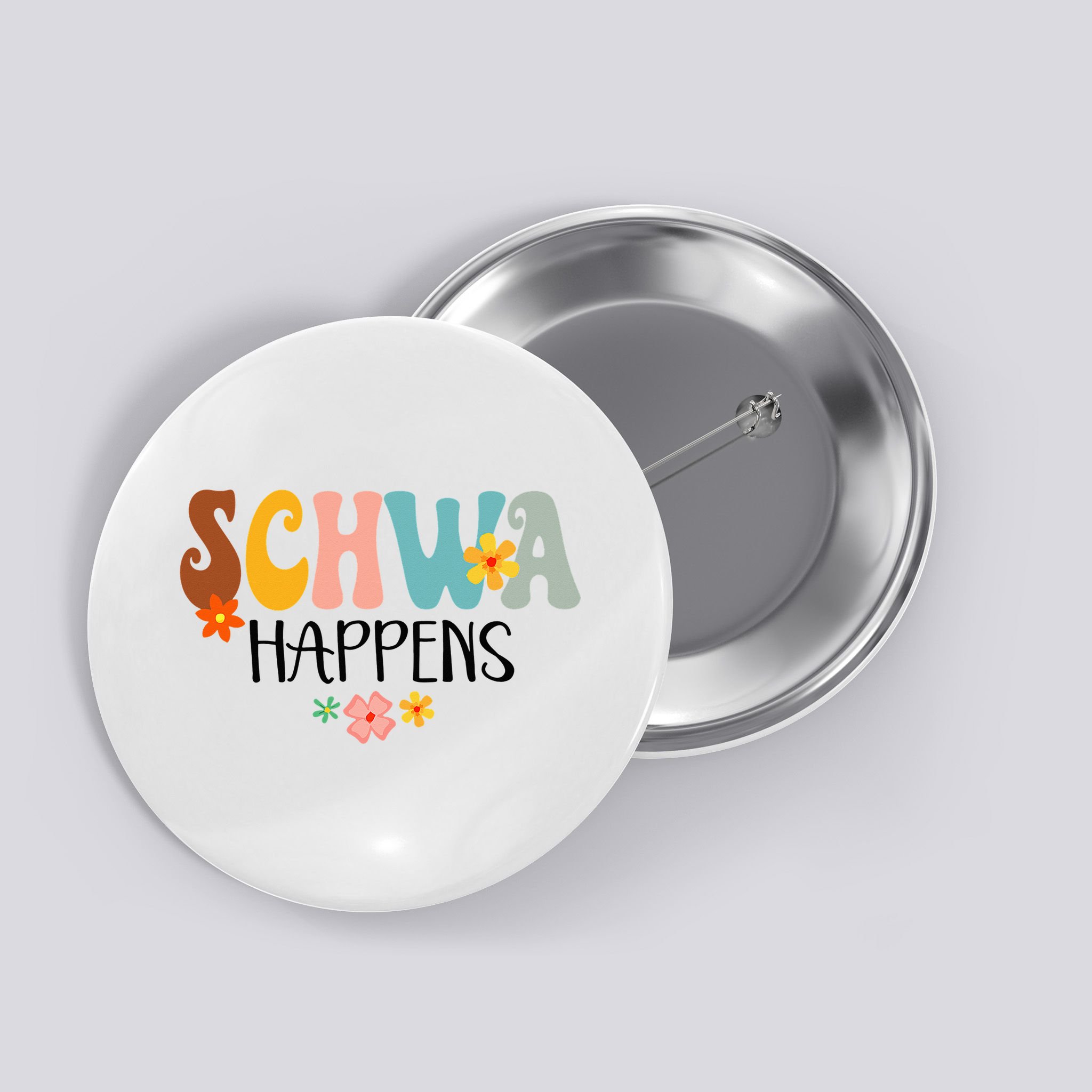 Schwa Happens Science Of Reading Teacher Intervention Groovy Button