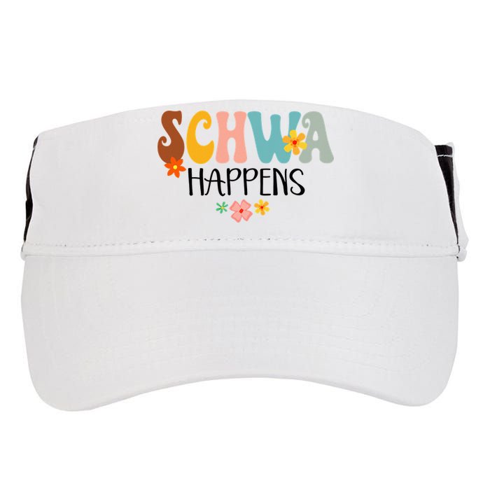 Schwa Happens Science Of Reading Teacher Intervention Groovy Adult Drive Performance Visor