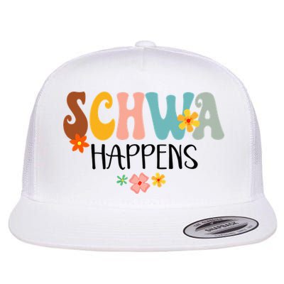 Schwa Happens Science Of Reading Teacher Intervention Groovy Flatbill Hat