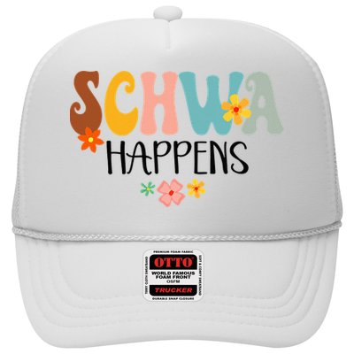 Schwa Happens Science Of Reading Teacher Intervention Groovy Trucker Hat