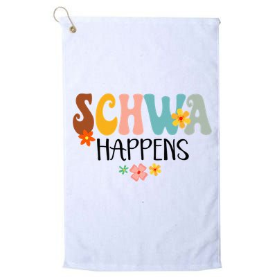 Schwa Happens Science Of Reading Teacher Intervention Groovy Golf Towel