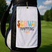Schwa Happens Science Of Reading Teacher Intervention Groovy Golf Towel