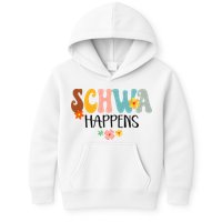 Schwa Happens Science Of Reading Teacher Intervention Groovy Kids Hoodie
