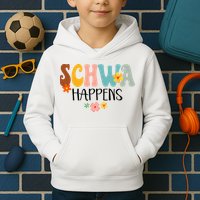 Schwa Happens Science Of Reading Teacher Intervention Groovy Kids Hoodie