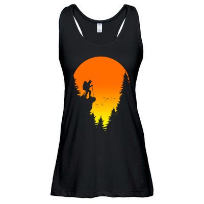 Sunset Hiking Ladies Essential Flowy Tank