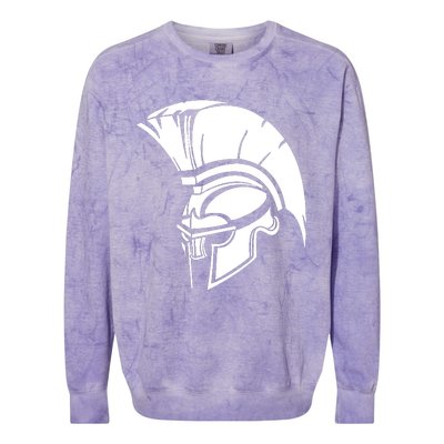 Spartan Helmet Colorblast Crewneck Sweatshirt