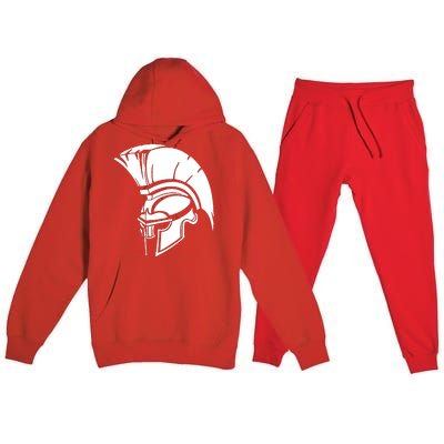 Spartan Helmet Premium Hooded Sweatsuit Set