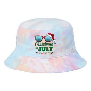 Santa Hat Sunglasses Summer Christmas In July Gift Tie Dye Newport Bucket Hat