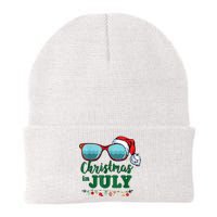 Santa Hat Sunglasses Summer Christmas In July Gift Knit Cap Winter Beanie