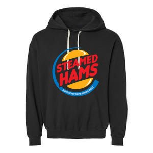 Steamed Hams Garment-Dyed Fleece Hoodie