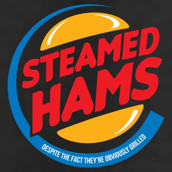 Steamed Hams 7 Panel Mesh Trucker Snapback Hat