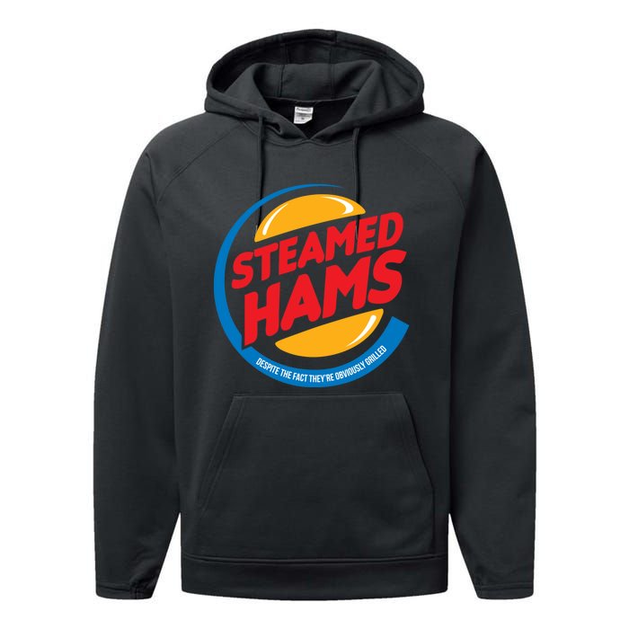 Steamed Hams Performance Fleece Hoodie