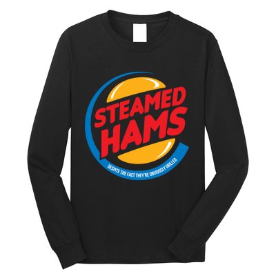 Steamed Hams Long Sleeve Shirt