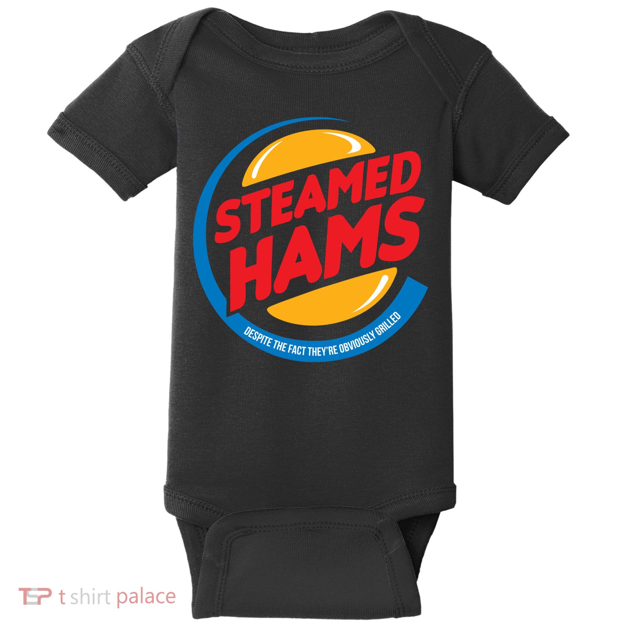 Steamed Hams Baby Bodysuit